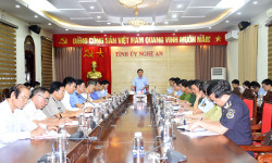 Hội nghị giao ban khối Nội chính tháng 8 năm 2023