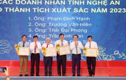 Tỉnh Nghệ An tổ chức gặp mặt và tôn vinh các doanh nghiệp, doanh nhân tiêu biểu năm 2023